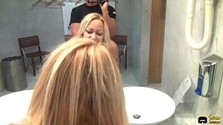 Golden shower with Carlitos Way and Tamrah Dix - porn video