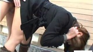 Japanese outdoor fuck - porn video