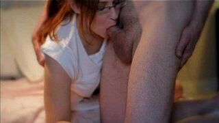 Camille Crimson Sex and Tube Sock Blowjob - porn video