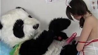 young nurse fucked with teddy bear - porn video