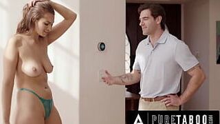 PURE TABOO Naturally Stacked Bella Rolland In Heat Goes WILD For AC Repairman - porn video
