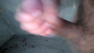 huge cumshot outdoor - porn video