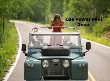 Gas Power Mini Jeep